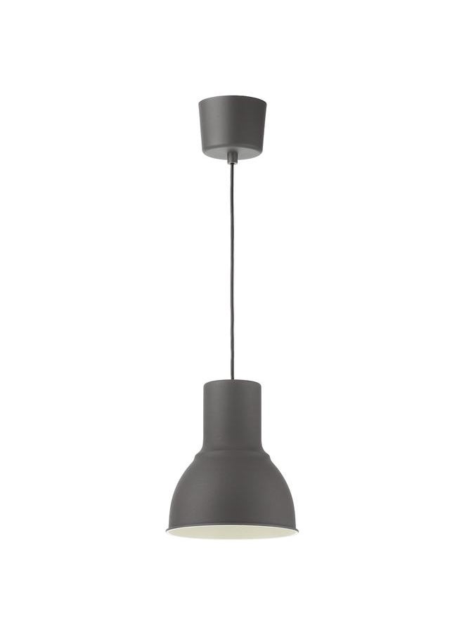 Generic Pendant lamp, dark grey, 22 cm  - Image 1