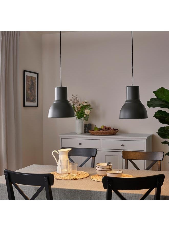 Generic Pendant lamp, dark grey, 22 cm  - Image 3