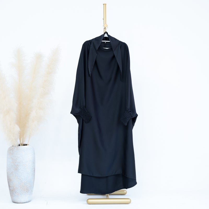 2023 Loriya Maxi Plain Abaya Kids Dress LR662 Picture color 