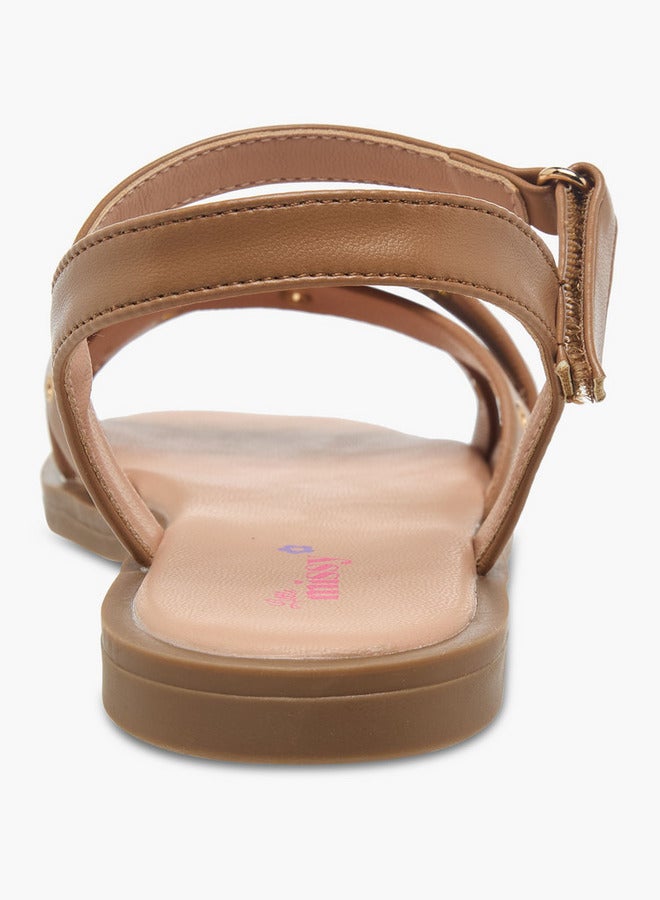 Little Missy Girls Hook and Loop Sandals - Image 4