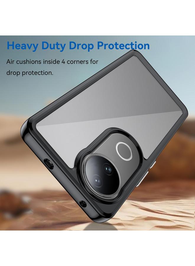 erorex Case For vivo V50 Colorful Series Acrylic Hybrid TPU Phone Case - Image 3