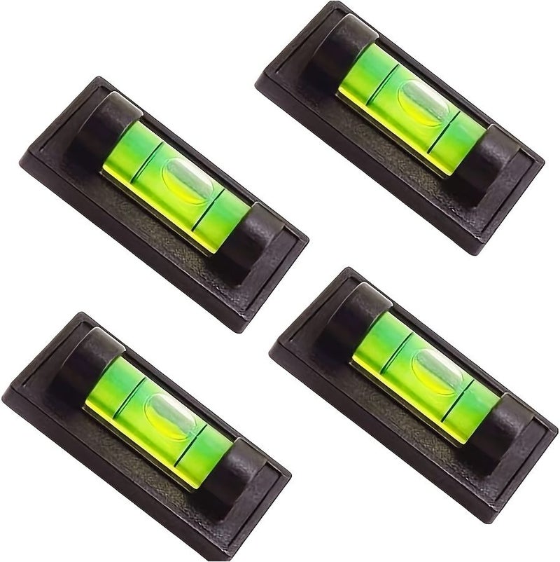 4 Pack Magnetic Bubble Leveling Tool for RV Camping Trailer Camper Motorhome Tripod Turntable - Image 1