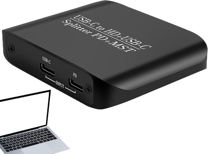 USB C to HDMI Adapter 4K 60Hz Multiport Hub with USB Port for Laptop Monitor Phone - Image 2