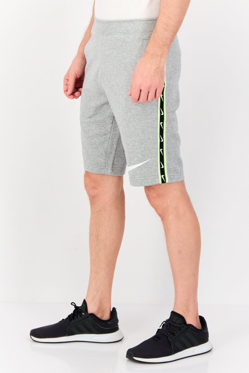 Nike Men Standard Fit Training Short, Grey  - Image 4