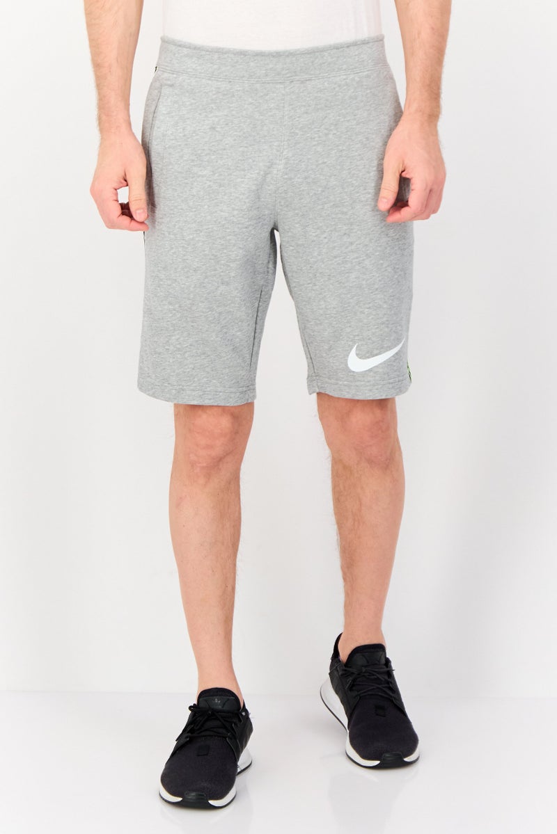 Nike Men Standard Fit Training Short, Grey  - Image 1