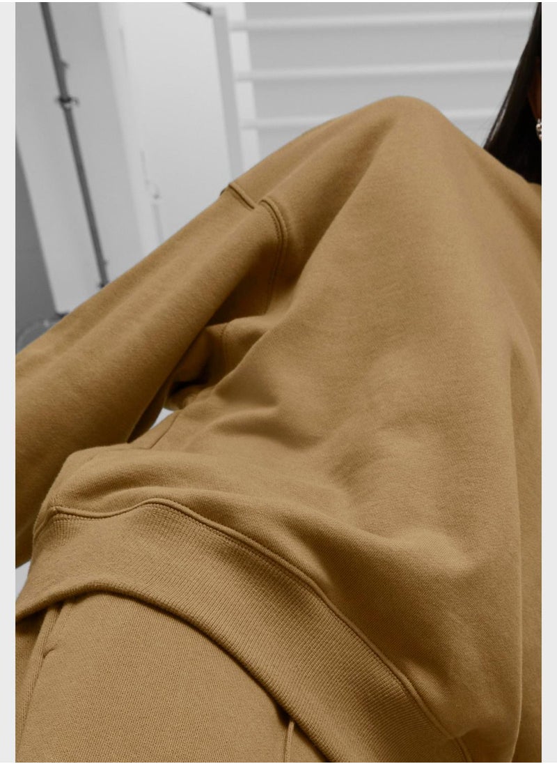 PUMA - Classics Oversized Crew Sweatshirt - Image 1