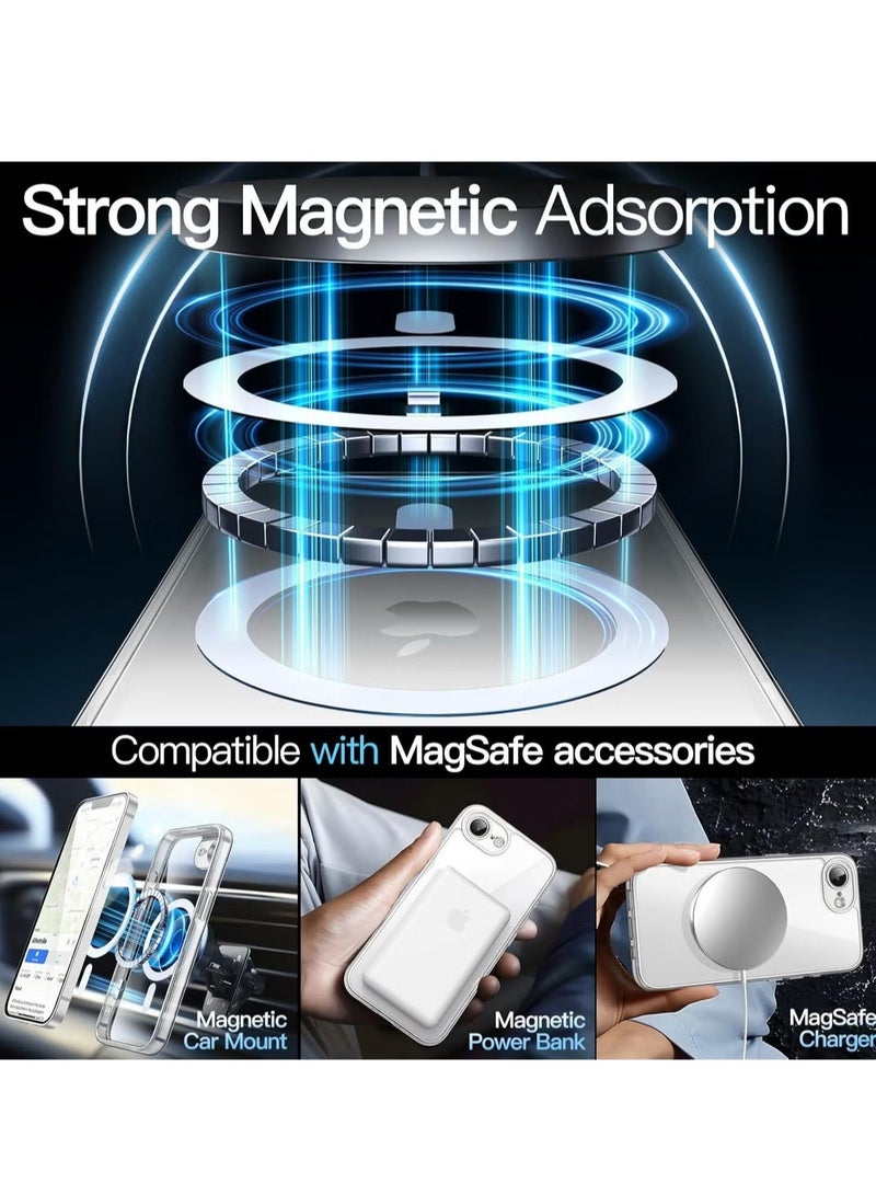 ELTRAZONE Slim and Durable iPhone 16e 6.1-Inch Case Cover, Shockproof Anti-Scratch Clear Back Cover, Compatible with Wireless Charging – Lightweight and Transparent Protection for iPhone 16e 6.1-Inch - Image 4