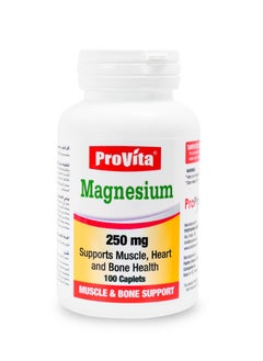 ProVita PROVITA Magnesium 250 MG as Magnesium Oxide 100 TABLETS  - Image 1