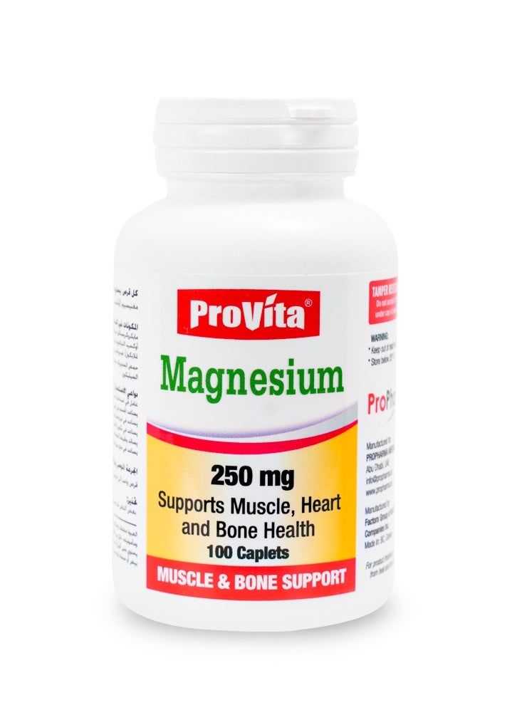 ProVita PROVITA Magnesium 250 MG as Magnesium Oxide 100 TABLETS  - Image 1