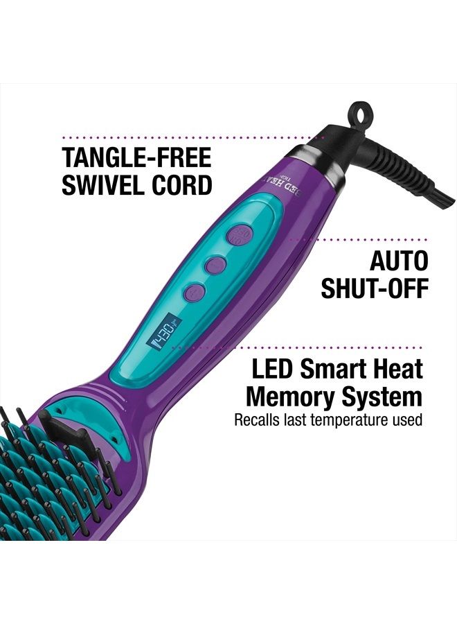 BED HEAD Smooth Operator Straightening Styling Brush | Detangle and Straighten Hair, (4-1/2 in) - Image 4