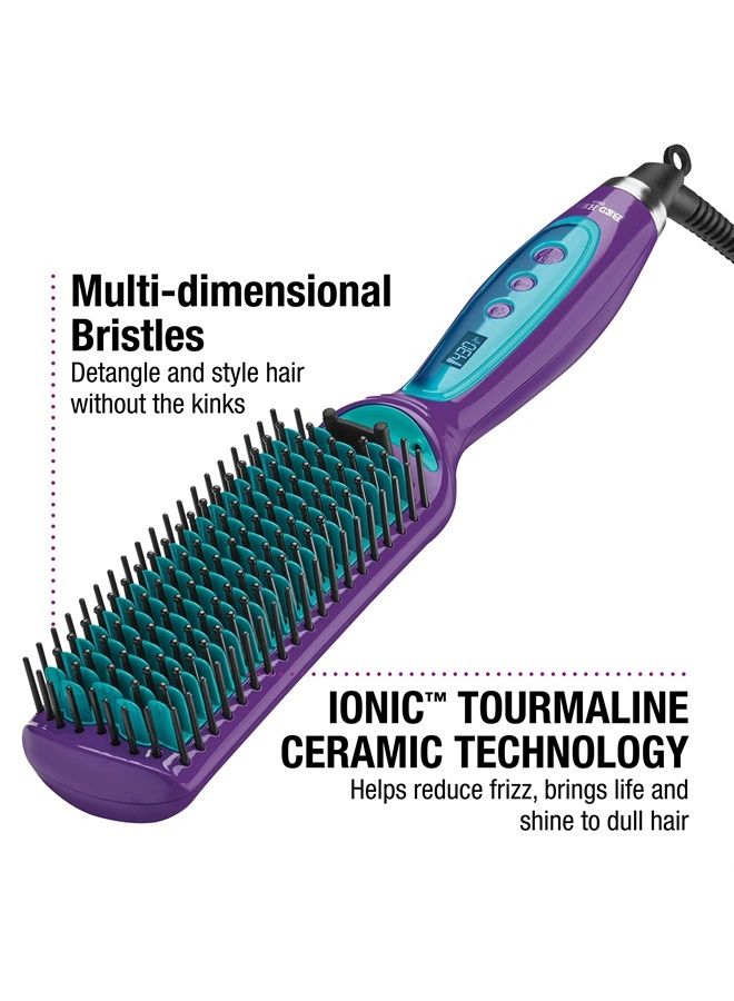BED HEAD Smooth Operator Straightening Styling Brush | Detangle and Straighten Hair, (4-1/2 in) - Image 3