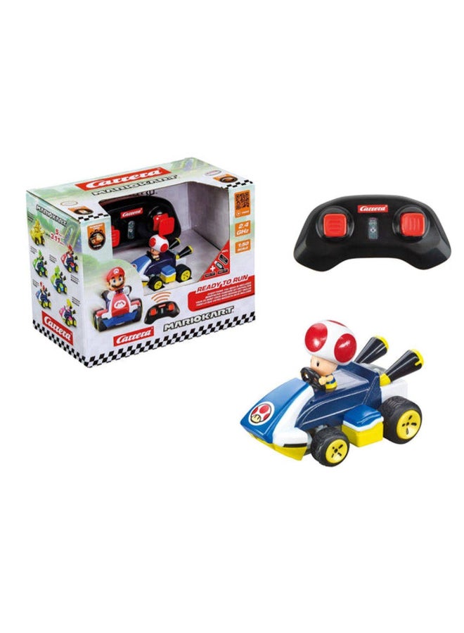 Carrera سيارة Carrera RC ميني كارت ماريو تواد (1:50، زرقاء) - Image 2