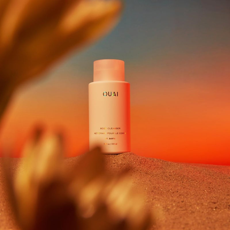 Ouai منظف الجسم OUAI، سانت بارتس - غسول رغوي للجسم بزيت الجوجوبا وزيت ثمر الورد لترطيب البشرة وتغذيتها وتوازنها وتنعيمها - منتجات للعناية بالبشرة خالية من البارابين والفثالات والكبريتات - 10 أونصة - Image 5