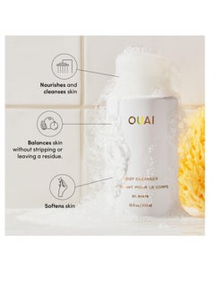 Ouai OUAI Body Cleanser, St. Barts - Foaming Body Wash with Jojoba Oil and Rosehip Oil to Hydrate, Nurture, Balance and Soften Skin - Paraben, Phthalate and Sulfate Free Skin Care Products - 10 Oz  - Image 3