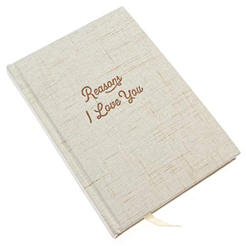 Avocado Goods Reasons Why I Love You - Blank Hardcover Love Book, Why I Love You Linen Journal Gift Book for Boyfriend or Girlfriend, Husband or Wife, Bride & Groom, or Couples I Love You Gifts Notebook, Love Journal - Image 2