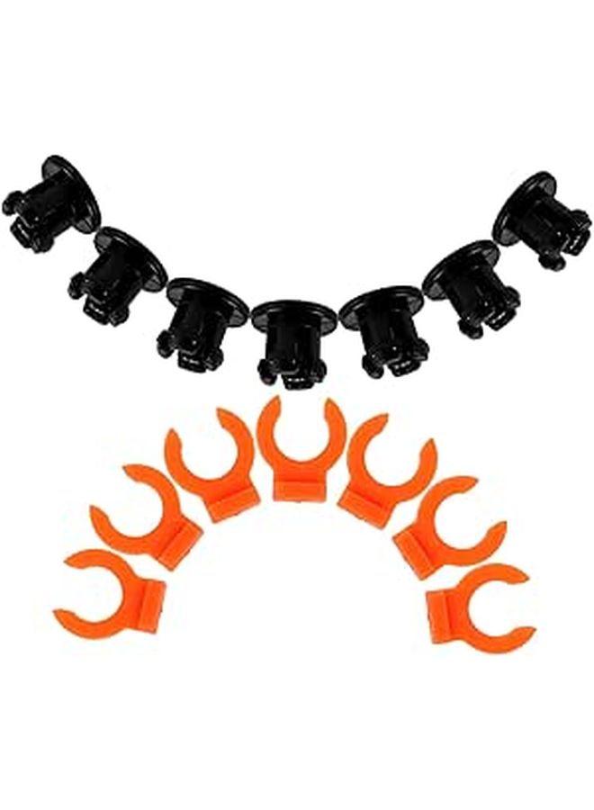 3D Printer Tube Clamp Set 4mm Quick Connect Plastic Couplings Replacement Clips Accessories - Image 1