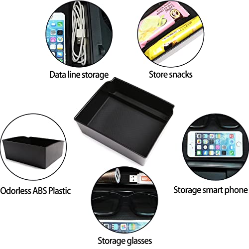 YUECHI Car Armrest Storage Box Organizer Accessories Compatible with Toyota Hilux REVO Hilux SR5 AN120 AN130 120 130 2015-2020 - Image 5