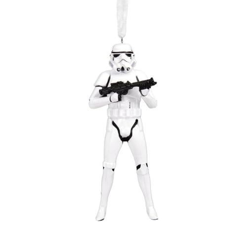 Hallmark Stormtrooper Hanging Christmas Ornament, Star Wars, Space Themed, Resin Tree Decoration - Image 1