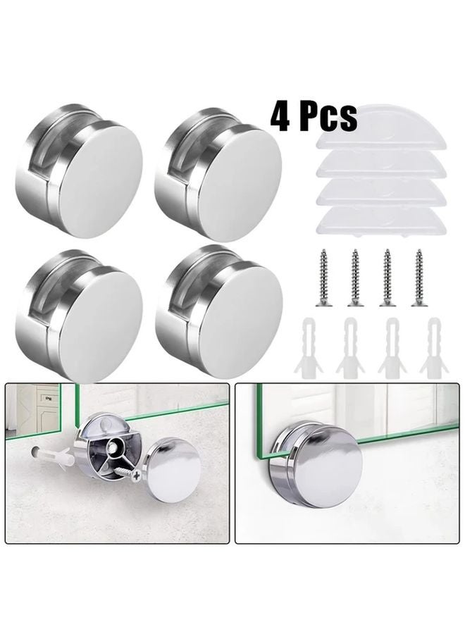 4 Pcs Mirror Base Supports For Wall Mounted Mirrors Heavy Duty - Image 2