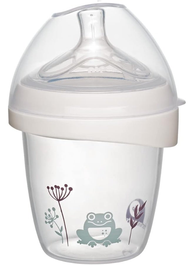 nip First Moments Wide Neck Pp Bottle Frog -150ml - Image 3