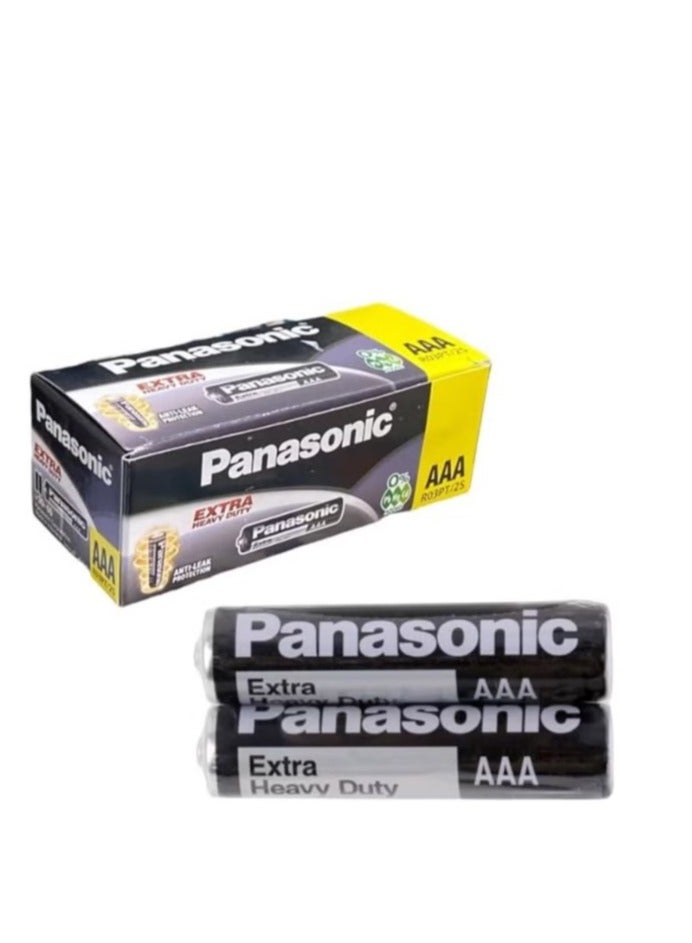 Panasonic Extra Heavy Duty AAA Battery (60 Pcs) - Image 1