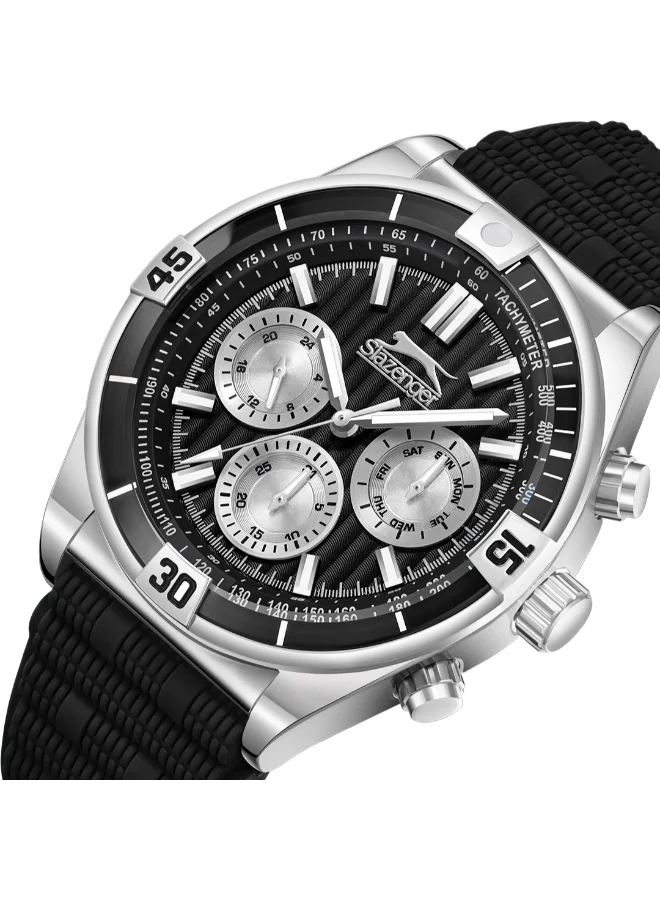 سلازنجر Men's Silicone Multi Function Watch SL.9.2389.2.08 - 44 mm