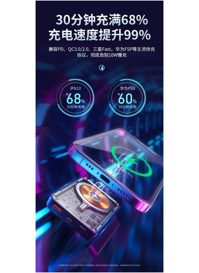 A Power Bank with 10000mAh battery and 15W wireless charging and 22.5W cabled super fast charging. - pzsku/Z4CD4AE69BEC6B121B5B7Z/45/_/1716485277/370d0a95-8a3f-4bec-9488-1a77377fa3b2