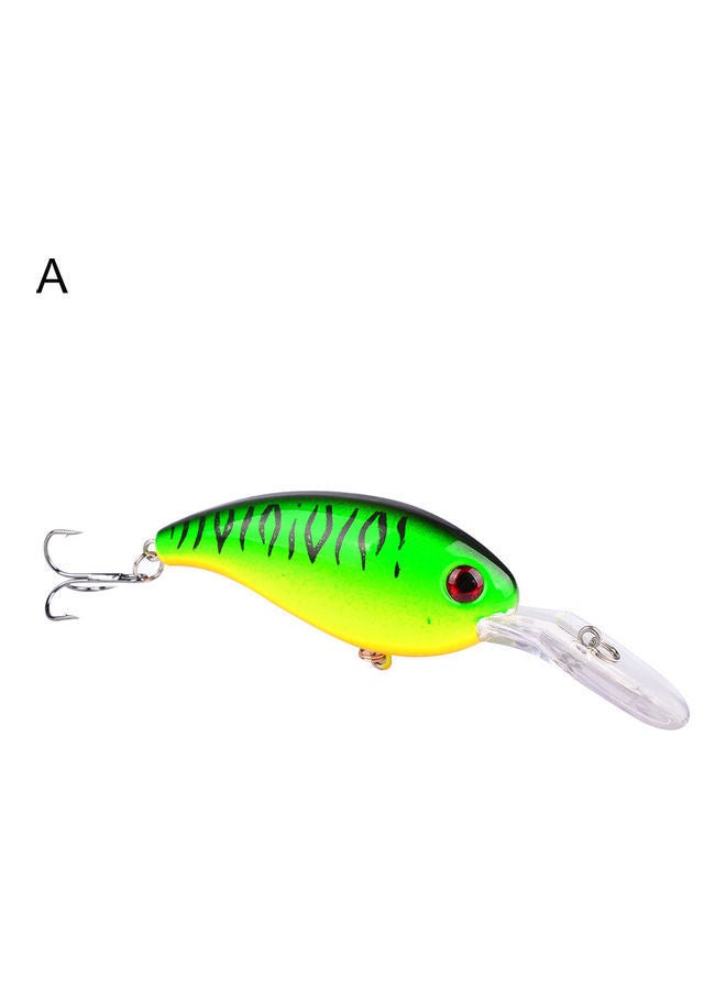 NIBEMINENT 10cm 14.52g Artificial Fishing Lure Hard Crank Bait Wobbler Tackle with Hook 20 x 10 20cm - Image 1