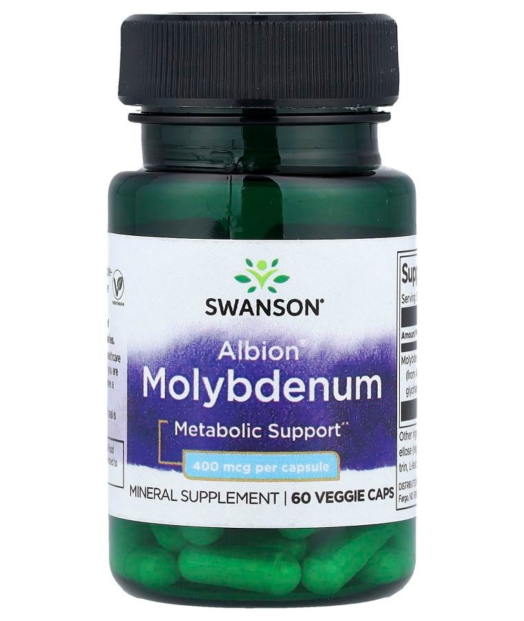 Albion® Molybdenum 400 mcg 60 Veggie Caps