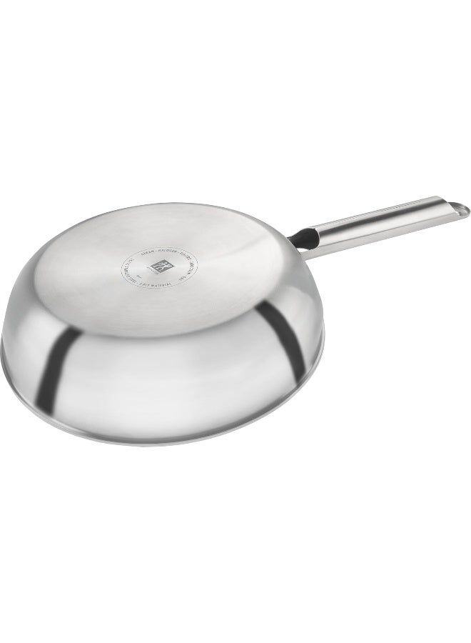 Zwilling مقلاة زويلينغ جوي بلس 24 سم، طلاء غير لاصق مقاوم للخدش مع شبكة واقية، مناسبة لجميع أنواع المواقد، آمنة للاستخدام مع الحث، آمنة في غسالة الصحون، سوداء - Image 3