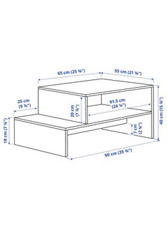 Coffee Table, Dark Brown, 90X55 Cm - pzsku/Z4CD4D17A60F0DF886269Z/45/_/1732532137/c932d239-04b1-46bc-a123-ae4943e7f0ed