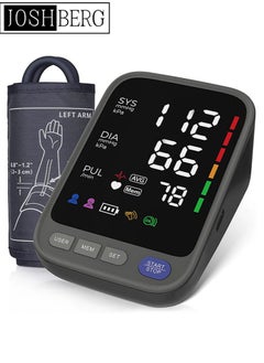 Joshberg Blood Pressure Machine, Automatic Digital Upper Arm Blood Pressure Monitor with Adjustable Large Cuff  - Image 1