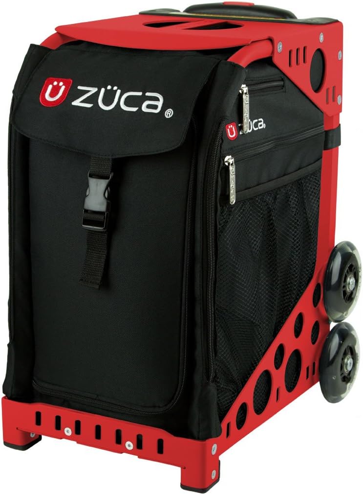 ZUCA Bag Obsidian Red Frame