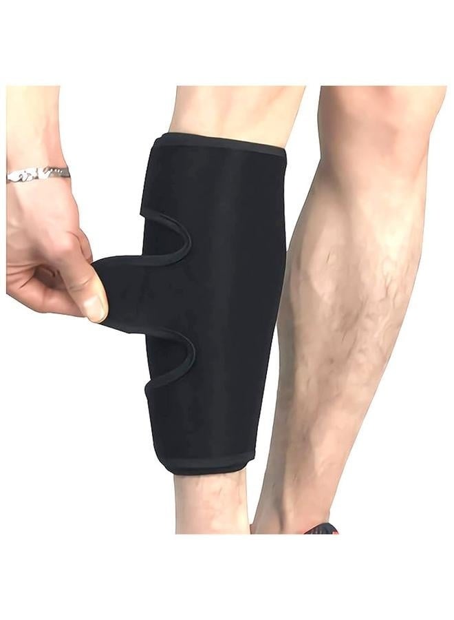 Generic Calf Brace, Shin Splint Compression Sleeve (1 Pcs) for Swelling, Edema, Hiking, Training, Adjustable Calf Support, Shin Brace for Men and Women - Image 1