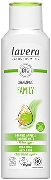 lavera Shampoo Family Without Silicone Gentle Cleansing Freshness Vegan Natural Cosmetics 250 ml