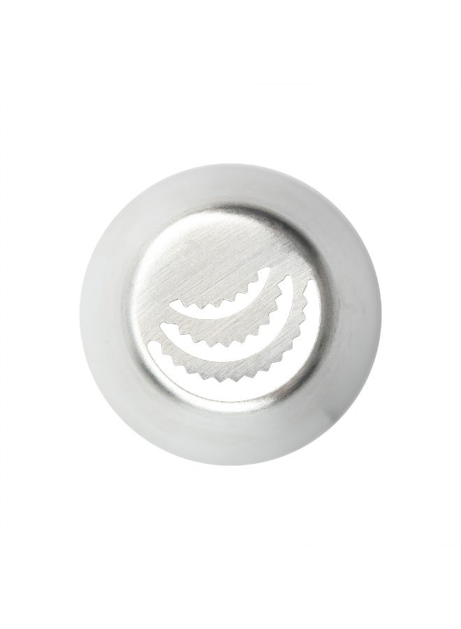 Restaurantware Russian Piping Tip, 1 Petal Cake Decor Piping Tip - #36, Corrosion-Resistant, Stainless Steel Decorating Tip For Frosting, Dishwashable, Decorate Cupcakes, Cakes, or Cookies - Image 1