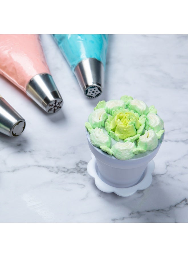 Restaurantware Russian Piping Tip, 1 Petal Cake Decor Piping Tip - #36, Corrosion-Resistant, Stainless Steel Decorating Tip For Frosting, Dishwashable, Decorate Cupcakes, Cakes, or Cookies - Image 3