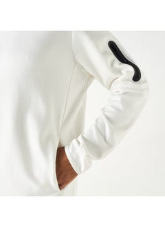 Kappa Kappa Solid Crew Neck Sweatshirt with Long Sleeves  - Image 4