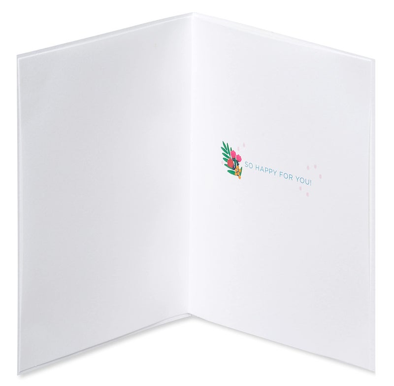 Papyrus Congratulations Card (So Happy For You) - Image 2