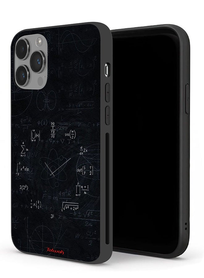 Tolwak Apple iPhone 14 Pro Protective Case Maths Clock - Image 1