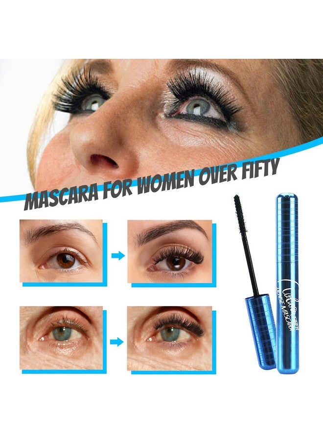 dootdott Mascara For Older Women 60 Plus Mascara For Seniors With Thinning Lashes Hypoallergenic Mascara Sensitive Eyes Mascara Black Volume And Length Black Mascara Waterproof Smudge Proof Black (1Pc) - Image 4