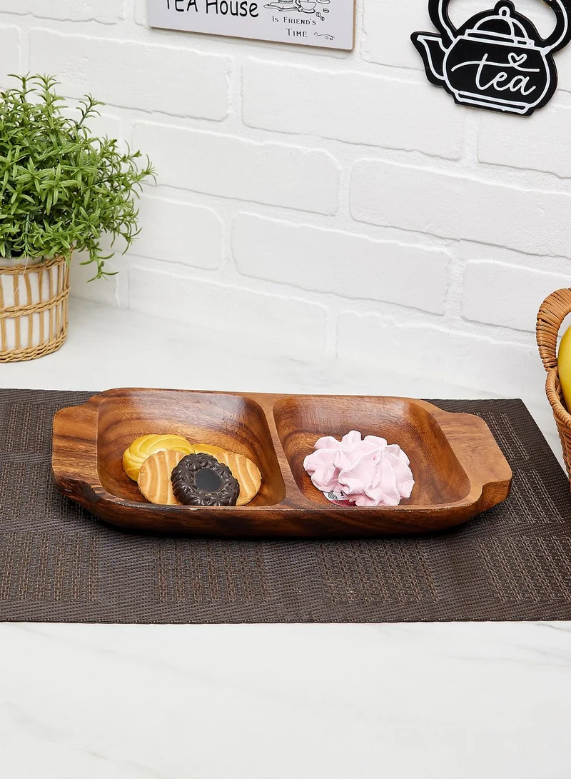 Premier Kora Two Section Serving Dish With Handles