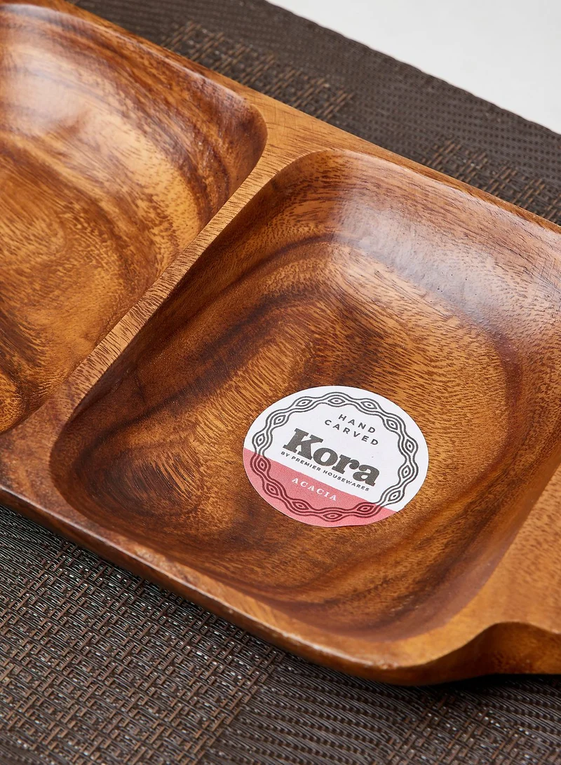 Premier Kora Two Section Serving Dish With Handles