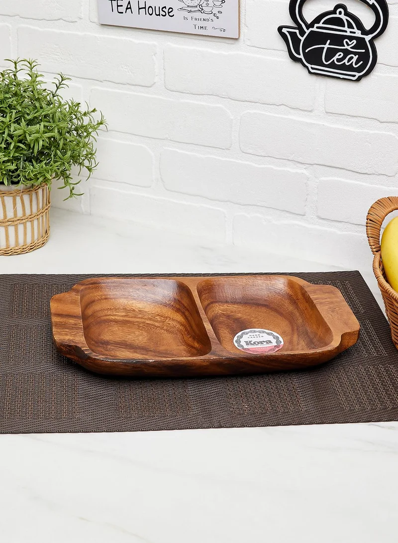 Premier Kora Two Section Serving Dish With Handles