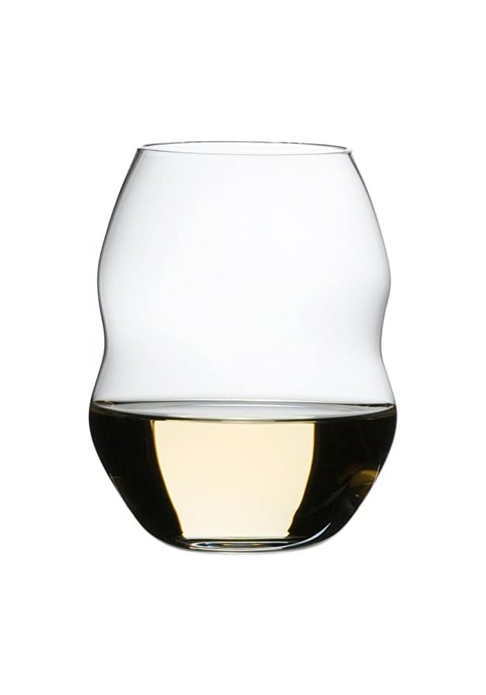 Riedel كأس ريدل سويرل للنبيذ الأبيض - سعة 13 أونصة، آمن في غسالة الصحون، تصميم متموج - Image 3