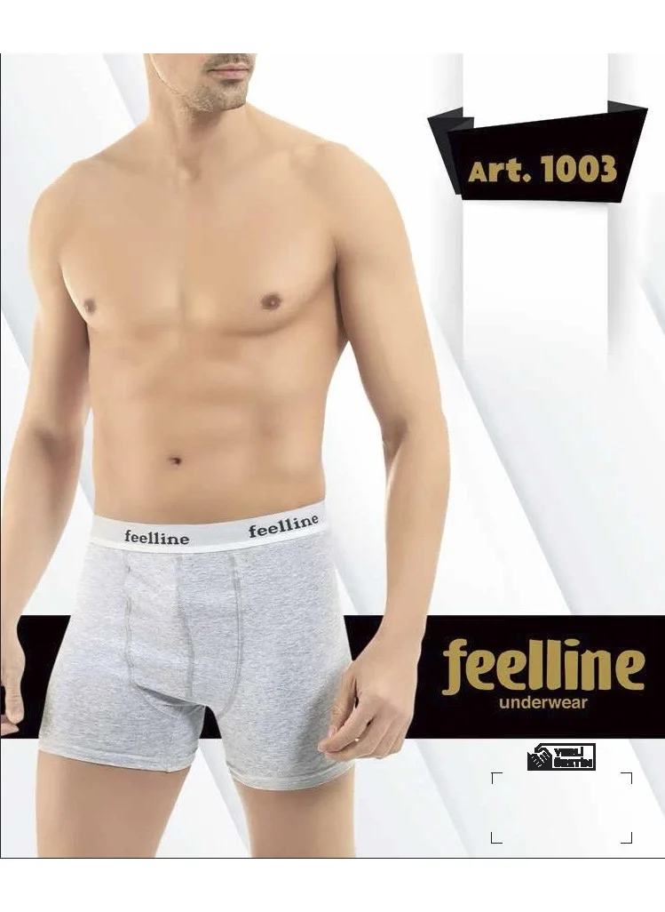 Feelline 12 Pieces 1003 Men's Lycra Boxer