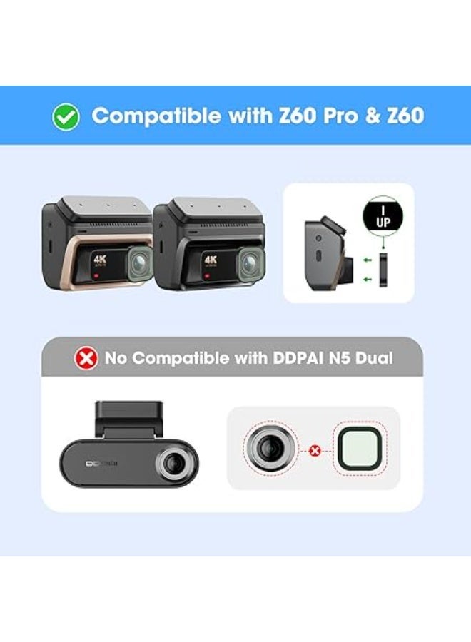 DDPAI CPL Polarizing Filters for DDPAI Z60 Pro and Z60 Dash Cam Models, Reduce Glare - Image 3