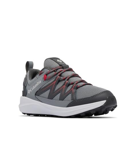 Columbia Youth Unisex Peakfreak Rush Waterproof, Titanium Grey Steel/Mountain Red, 6 - Image 1