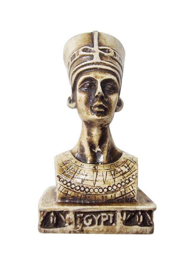 Generic Egyptian Handmade Hand Painted Queen Nefertiti Handmadepharaoh Figurine Statue Ancient Sculpture 3D Egypt Collectible 