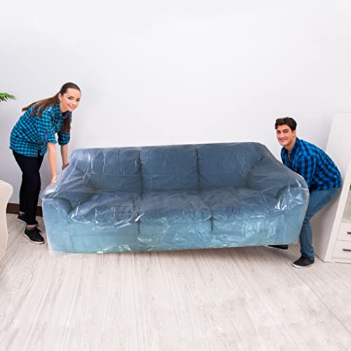 Uboxes Sofa Protective Poly Covers, 152 x 45 in (Pack of 1) - Image 5